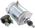 Starter & Solenoid Relay Replacement for Yamaha YFM660 Raptor ATV, Pack of 2 O402