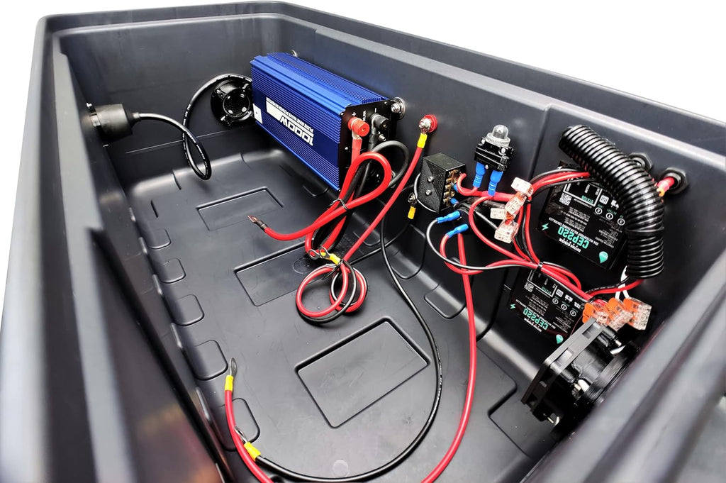 Waterproof MPPT Solar Generator Battery Box with 5000W Inverter M914014