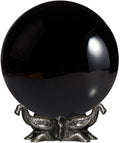Clear Crystal Ball with Elephant Stand L471