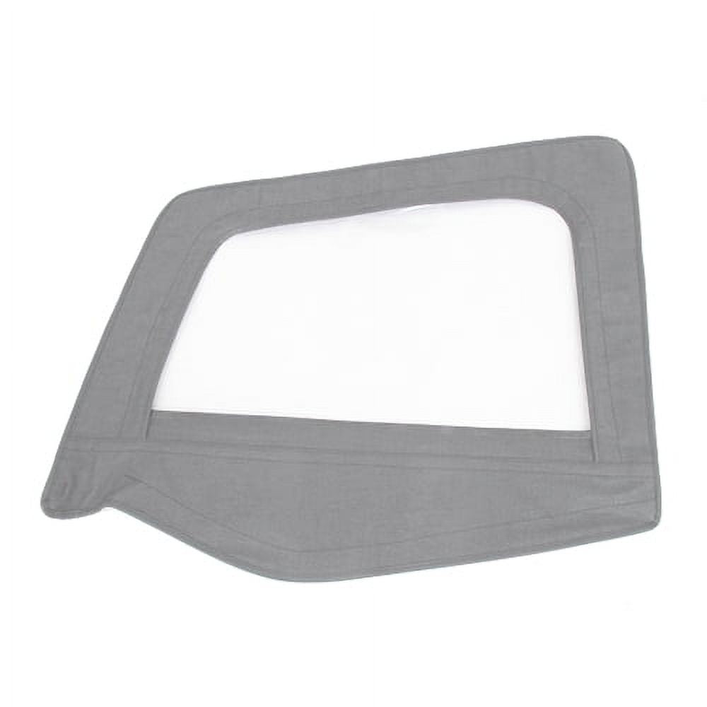Denim Gray Soft Top Door Skin with Frame for Jeep Wrangler YJ K347801