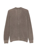 AROVESCIO button-up knitted cardigan