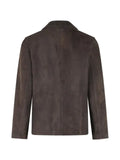 Salvatore Santoro suede button-up jacket