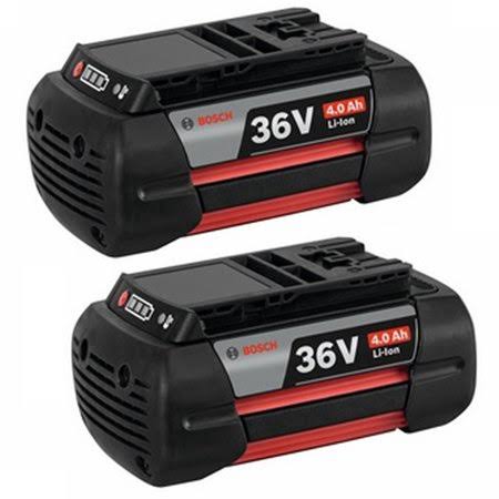2 Pack 36V 4.0Ah Lithium-Ion Batteries W441