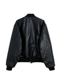 Sunflower leather flight jacket