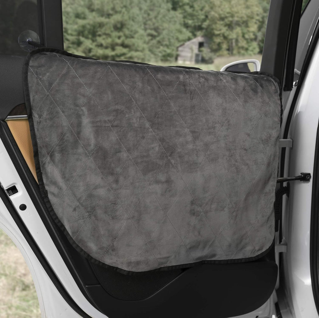 Velvet Car Door Protector, Washable & Waterproof, Set of 2 Desert Sand X134