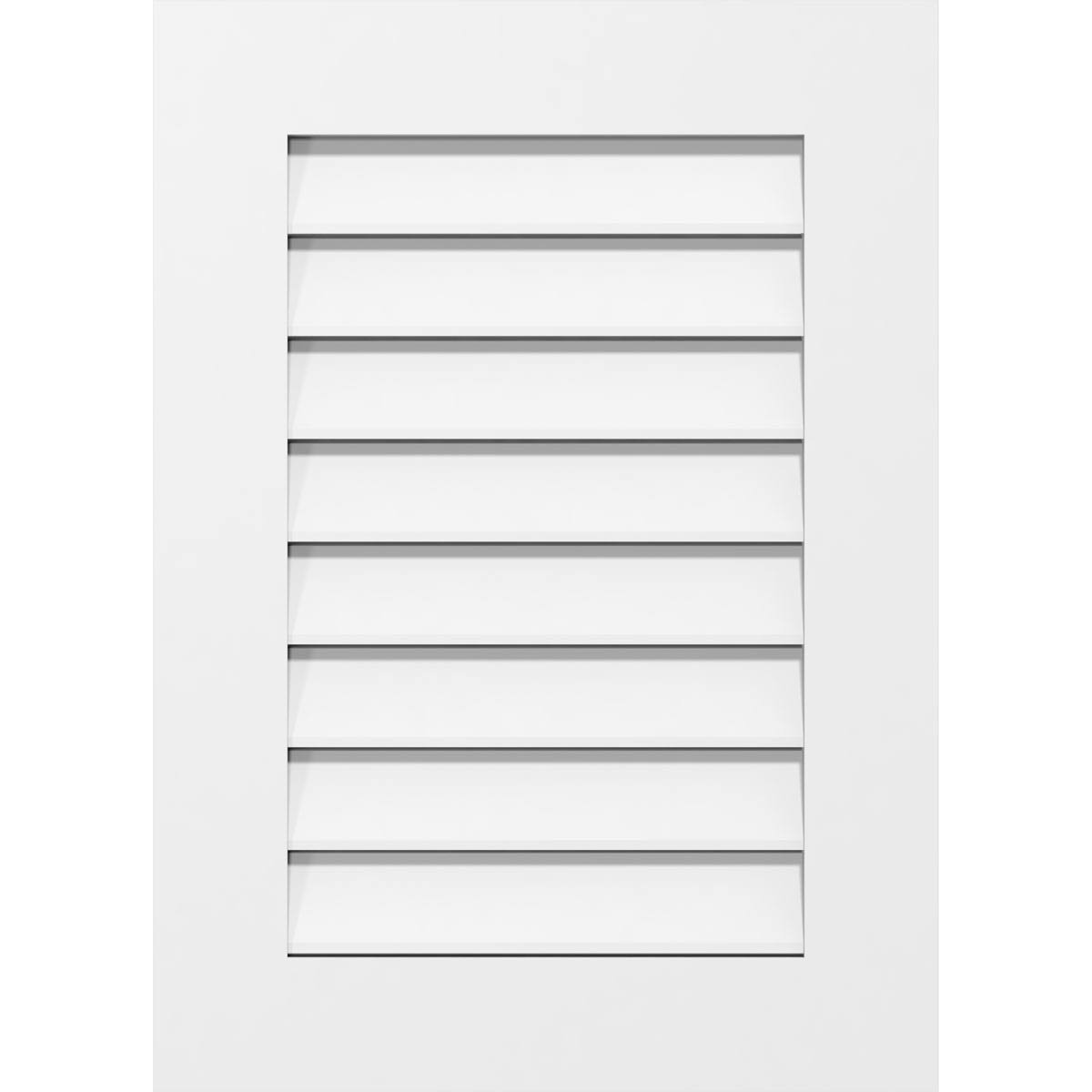 PVC Gable Vent W22857