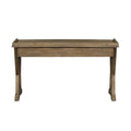 Rustic Saddle Finish Lift Top Writing Desk S74854
