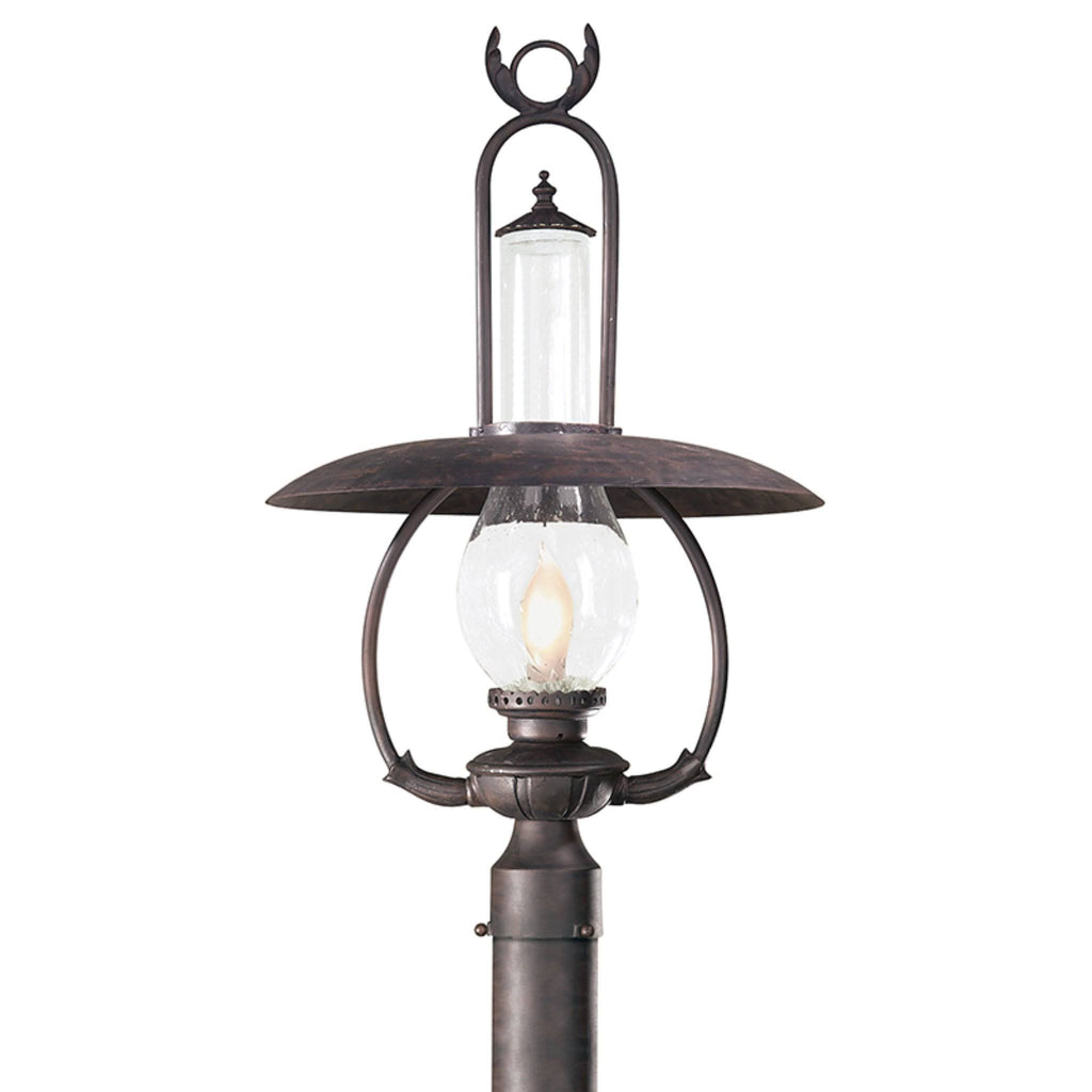 Old Bronze Post Lantern X221
