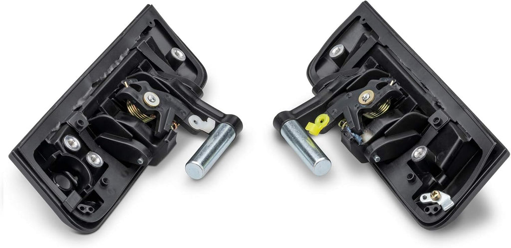 Car Black Exterior Door Handle Compatible With Nissan 350Z 2003-2009 (Pair) Pack of 2 H7183