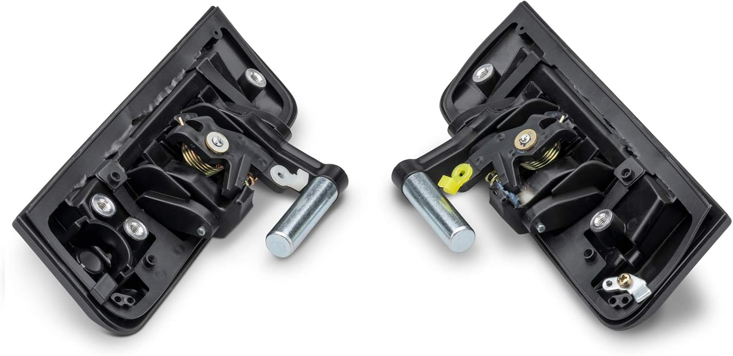 Car Black Exterior Door Handle Compatible With Nissan 350Z 2003-2009 (Pair) Pack of 2 H7183