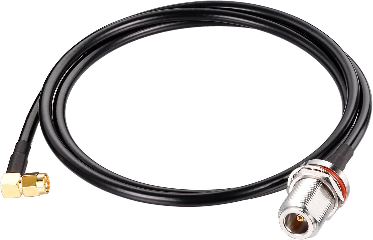 Low Loss N Male to SMA Male RG58 Cable 25ft Pack of 2 H337