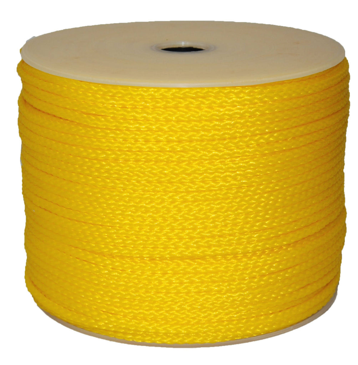 1/4x22 x 1000& Yellow Braided Rope Q77436