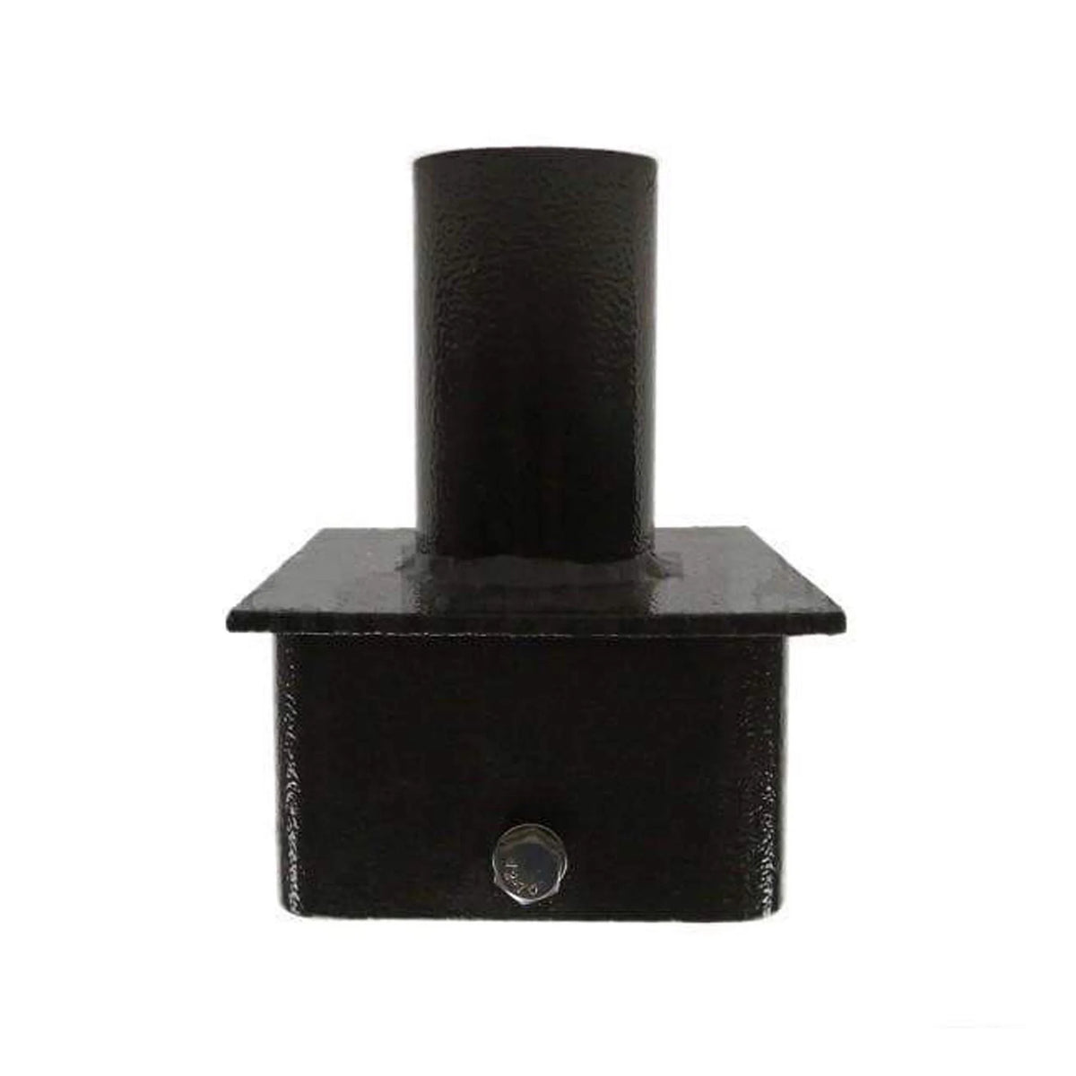 5inch Square Pole Light Top Single Tenon Adapter F257091