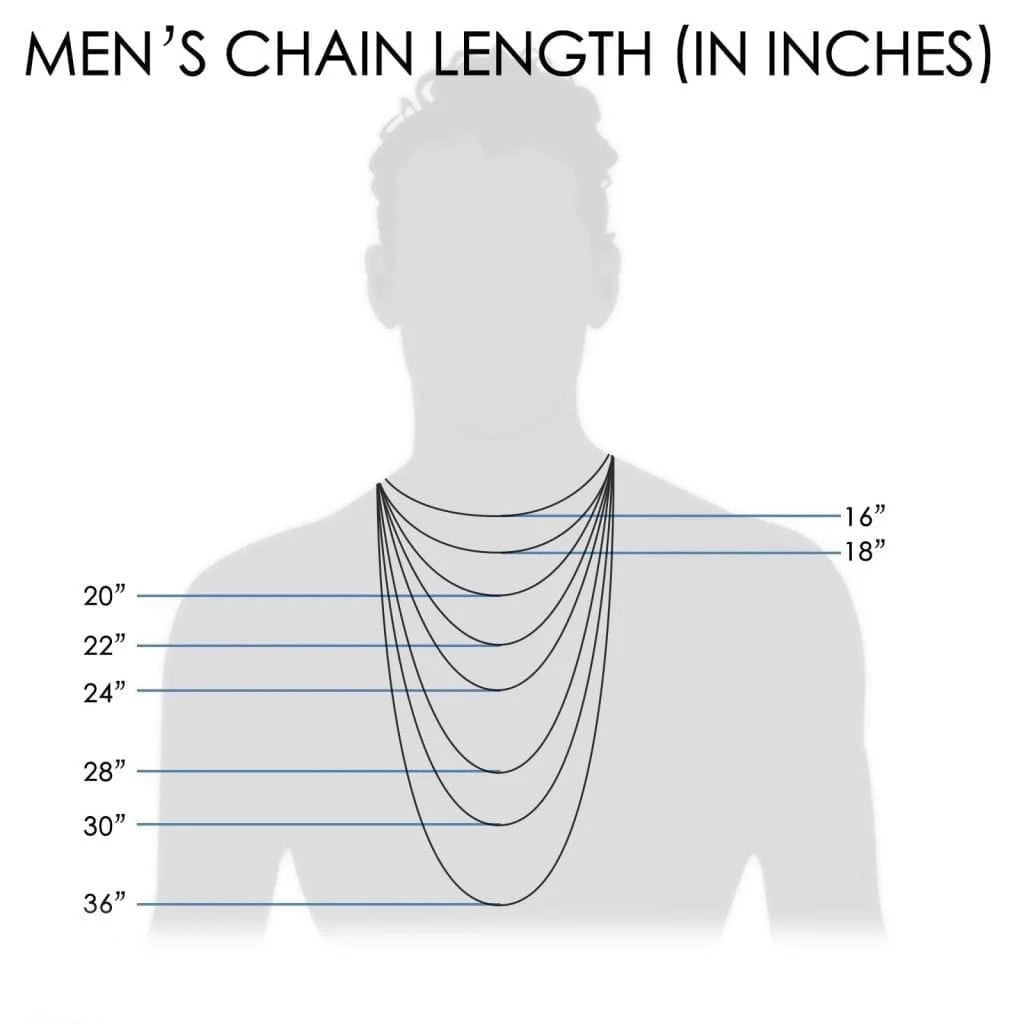 14k Solid Yellow Gold Cuban Curb Chain Necklace N1736