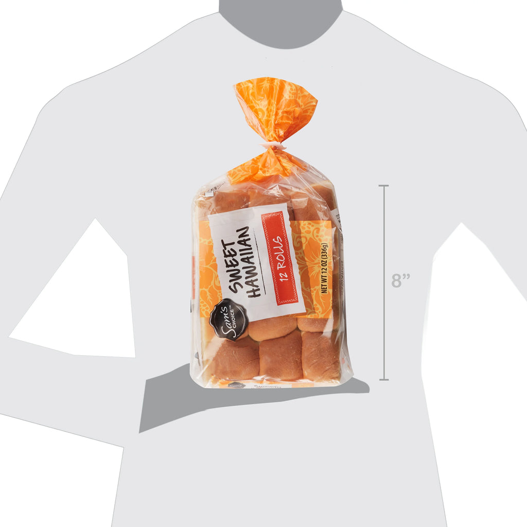 Sweet Hawaiian Rolls, 12 oz, 12 Count Q605202