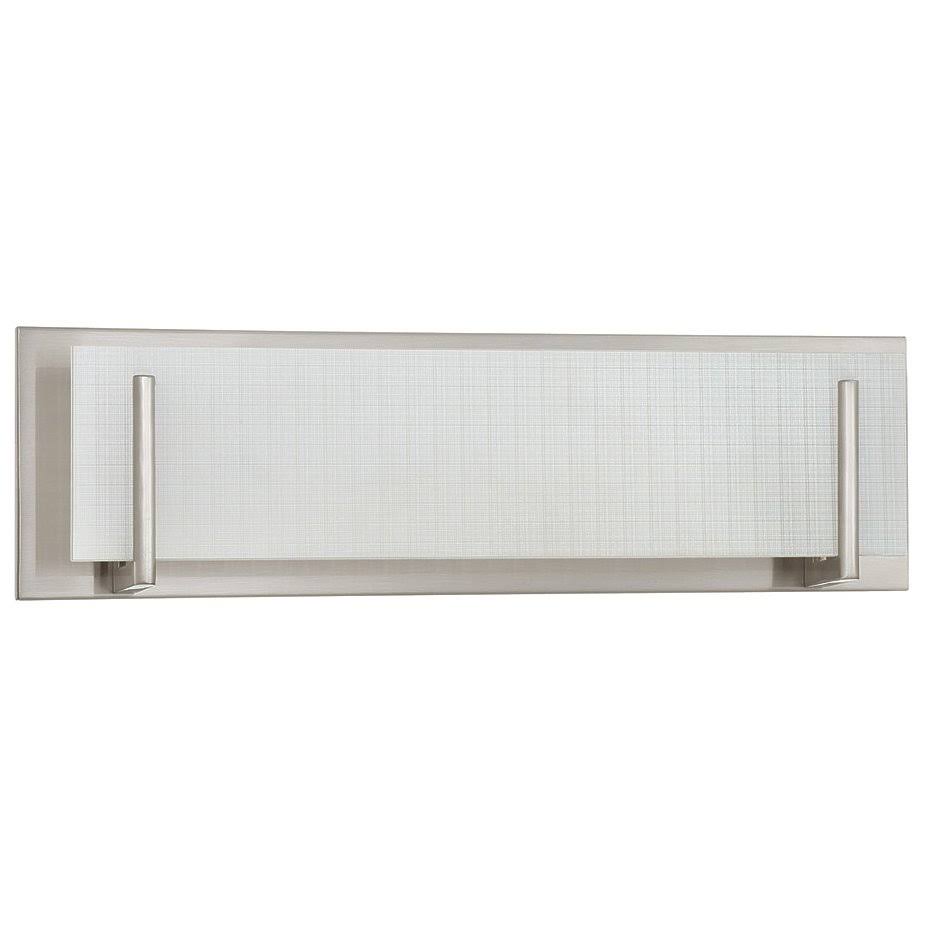 Satin Nickel 4-Light Bath Bar B869495