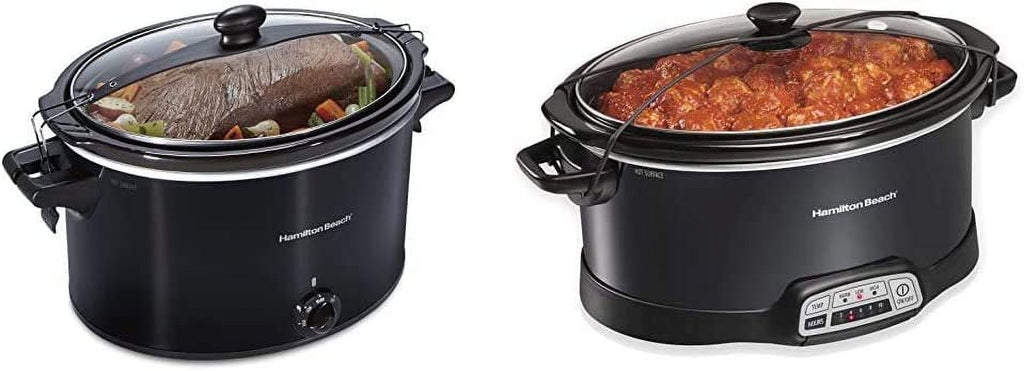 10 Quart Slow Cooker + 7 Quart Programmable Slow Cooker S57747