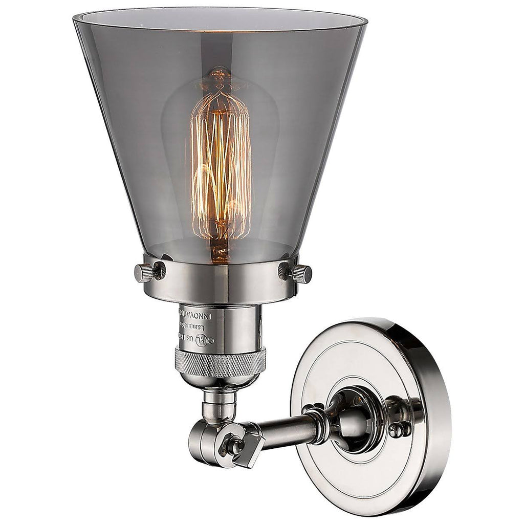 Nickel 1 Light Sconce E92202