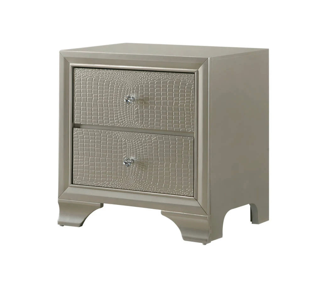 Champagne Night Stand L1064