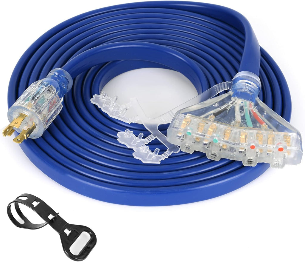 25-Foot 30-Amp 125/250-Volt Generator Extension Cord Pack of 2 X22926
