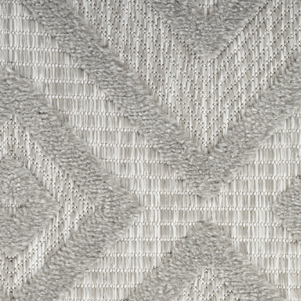 Silver Grey 6' x 9' Area Rug S844