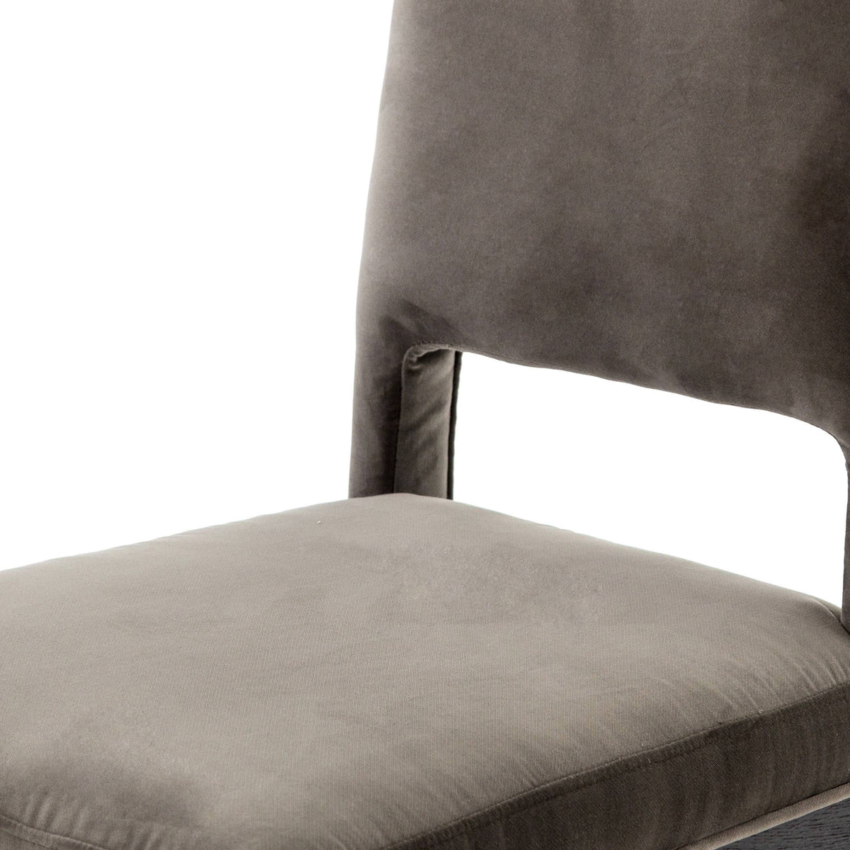 Washed Velvet Grey Dining Chair N516