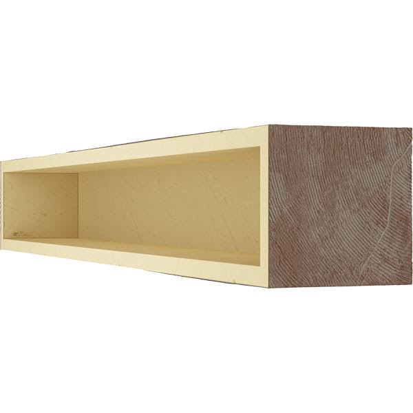 Sandblasted Faux Wood Fireplace Mantel G527264