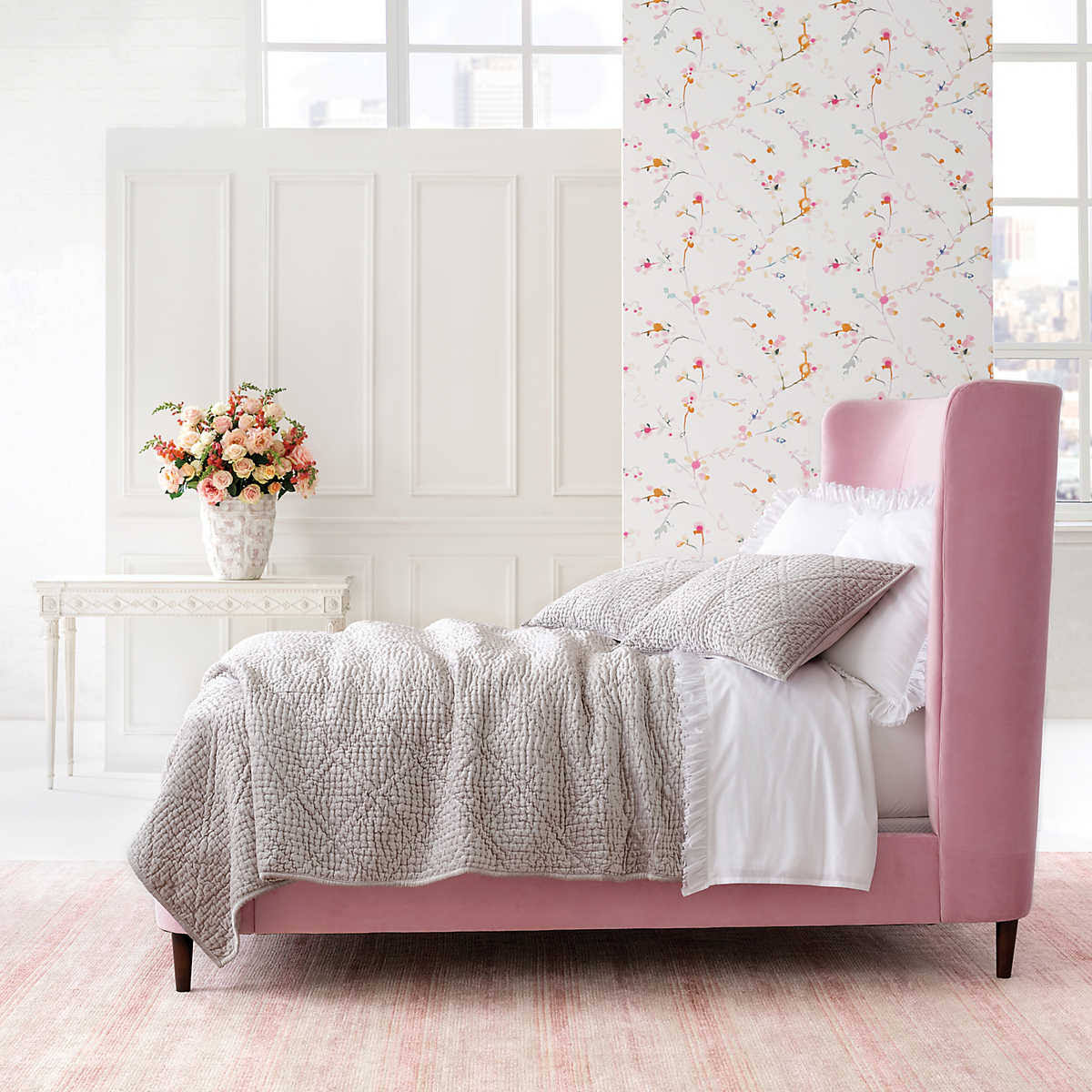Euro Quilted Velvet Sham X590875