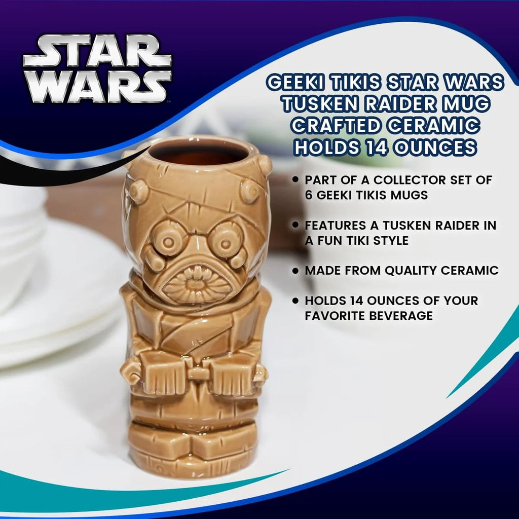Star Wars Tusken Raider Mug, 14 Ounces Ceramic Y532