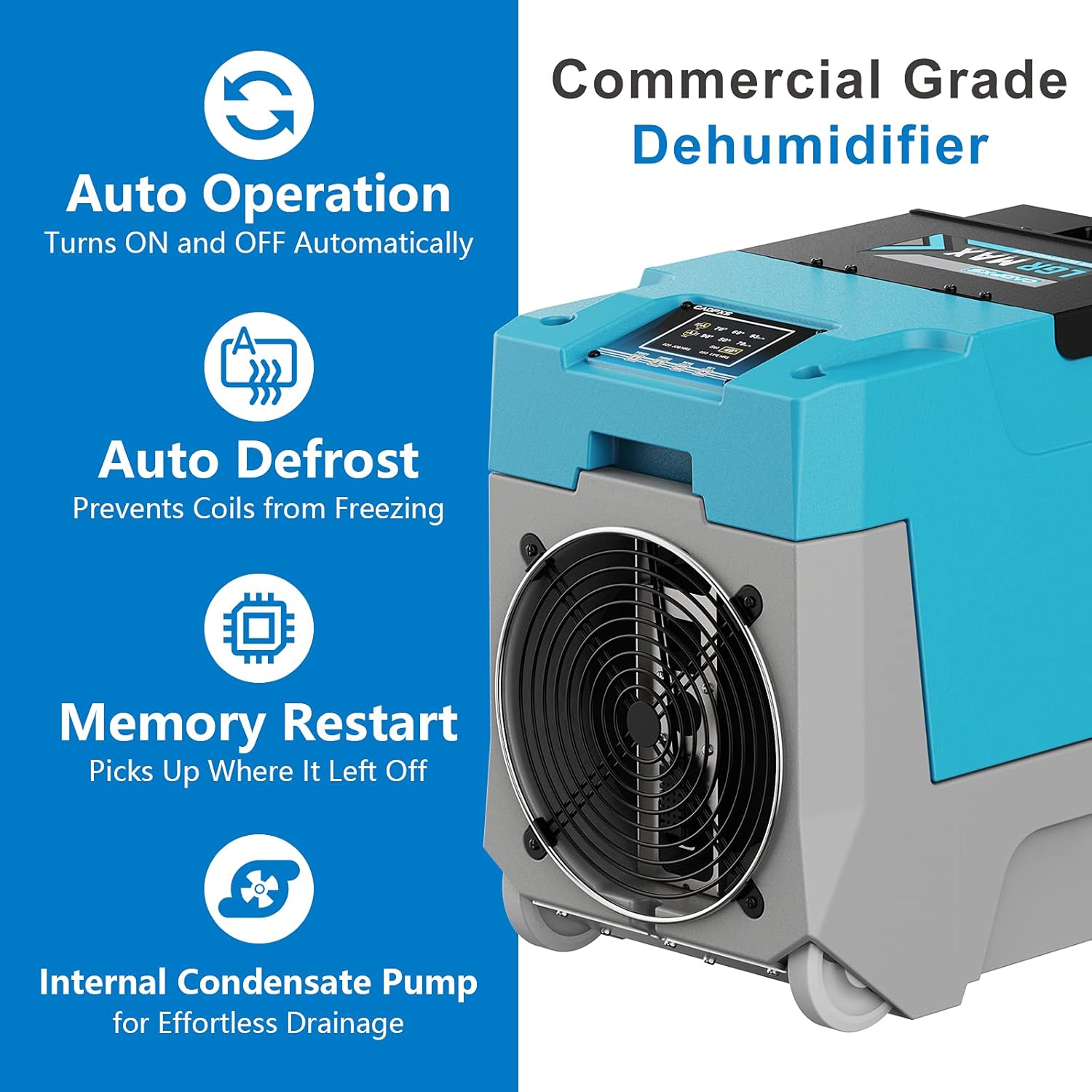 Commercial Dehumidifier with Pump & Drain Hose Y762156