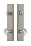 Satin Nickel Entry Set with Knob P625811
