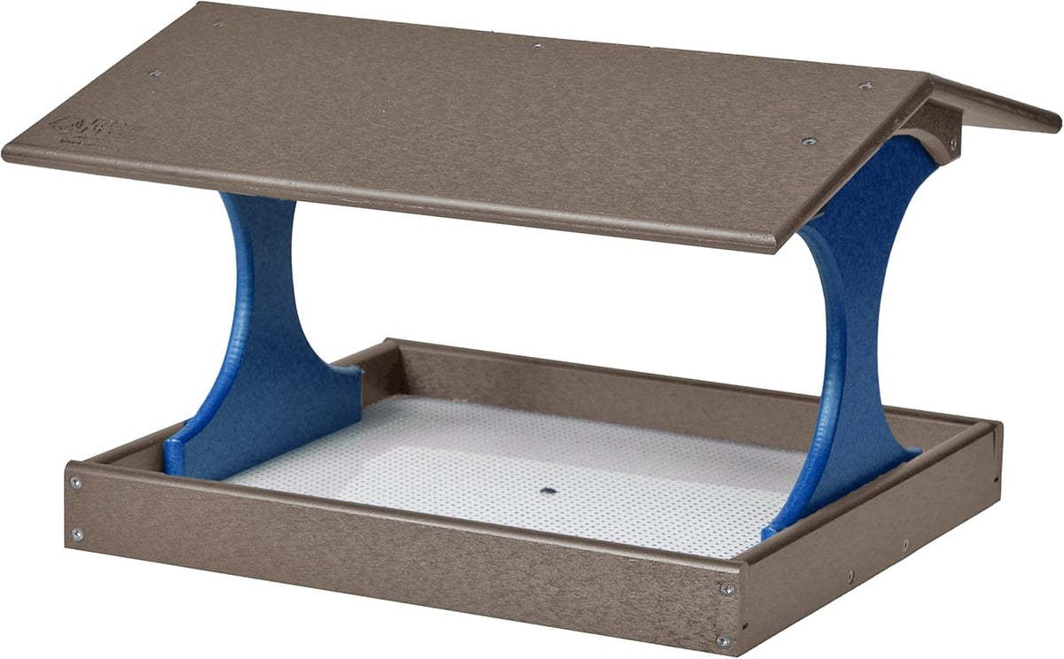 Black & Cedar Bird Feeder E49567