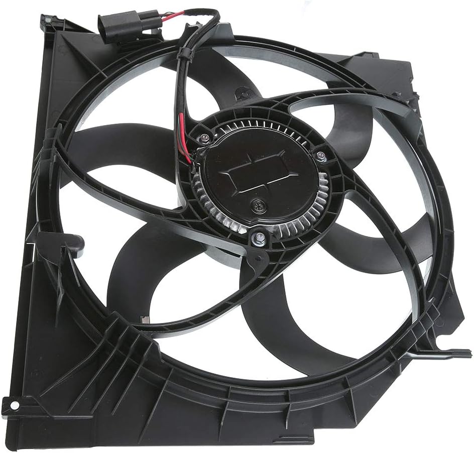 Radiator Cooling Fan Assembly for BMW E83 Series X3 2004-2010 Sport Utility 2.5L 3.0L Q2880