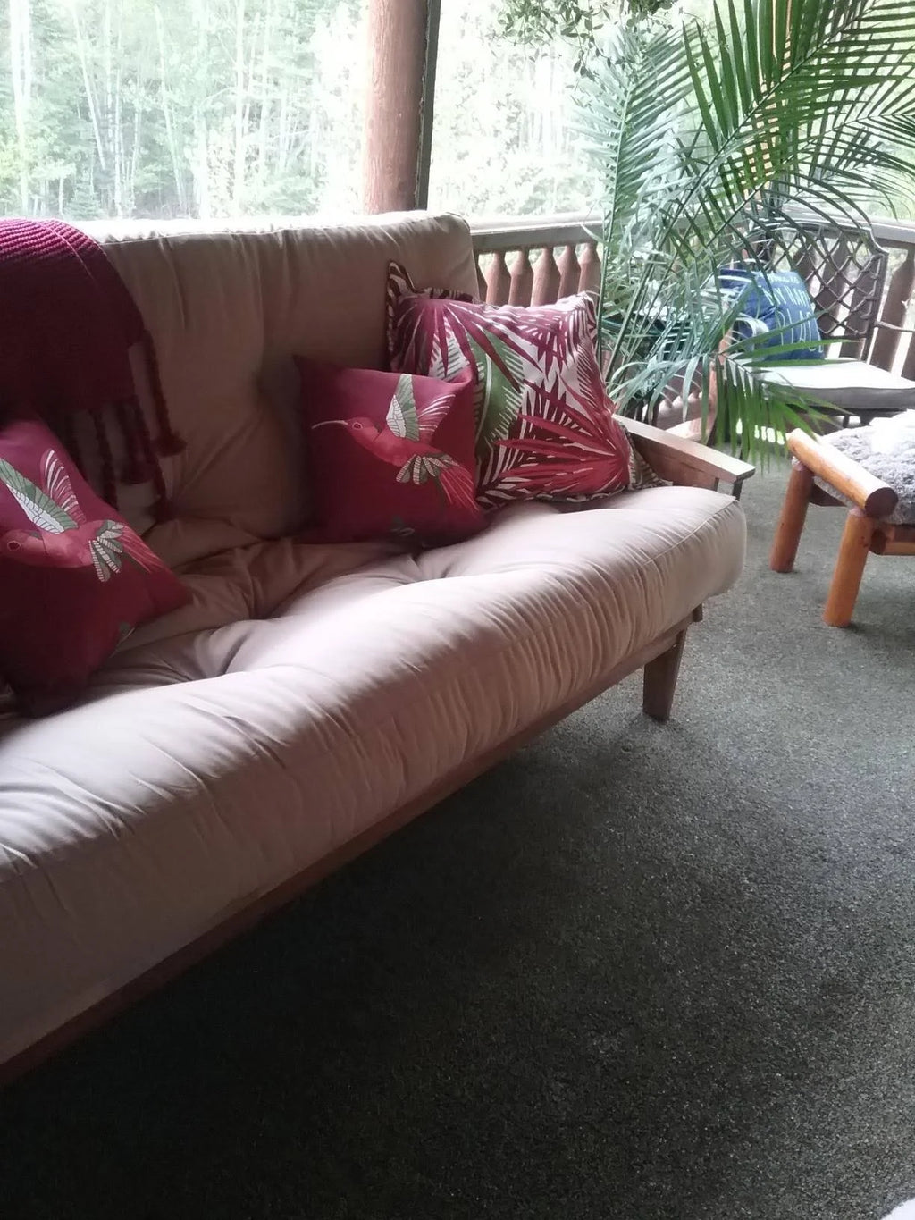 Full Size Wood Futon Frame K32175