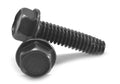 5/16-18 x 1 1/2 Coarse Thread Thread Cutting Screw Hex Washer Head Type F Low Carbon Steel Black Oxide Y831077