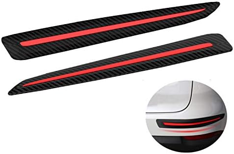 Black Anti-Collision Bumper Guard Strip Protector Trim (2 Pack) A71979