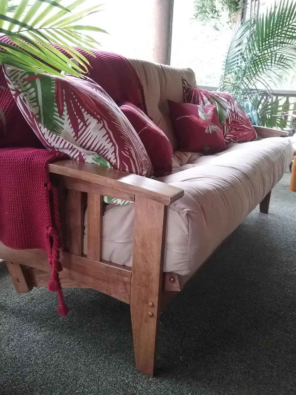 Full Size Wood Futon Frame K32175