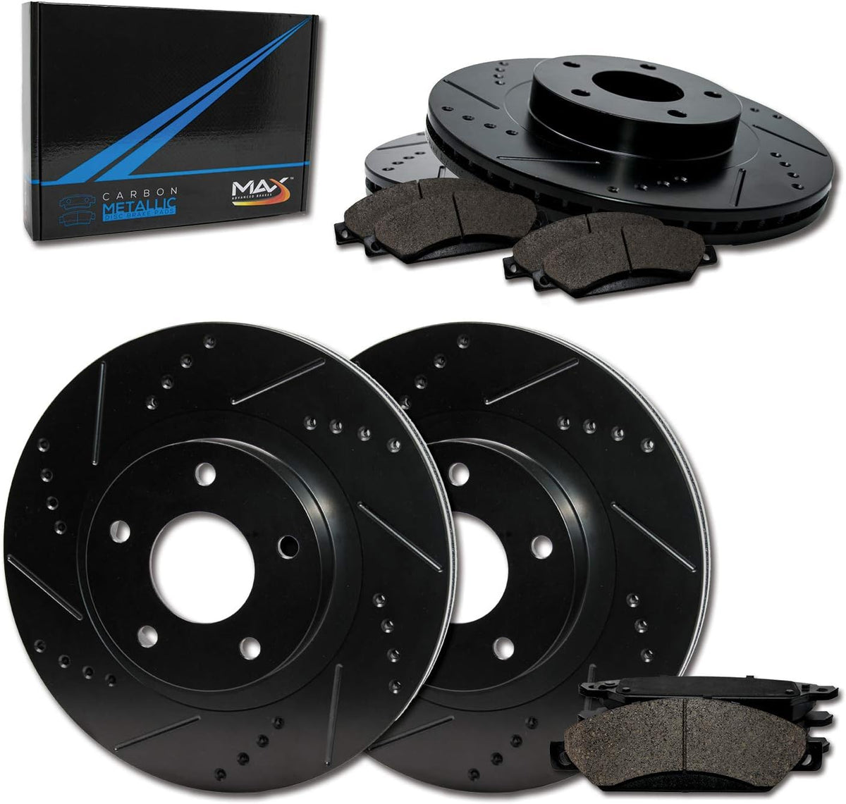 Elite XDS Rotors with Carbon Metallic Pads V98843