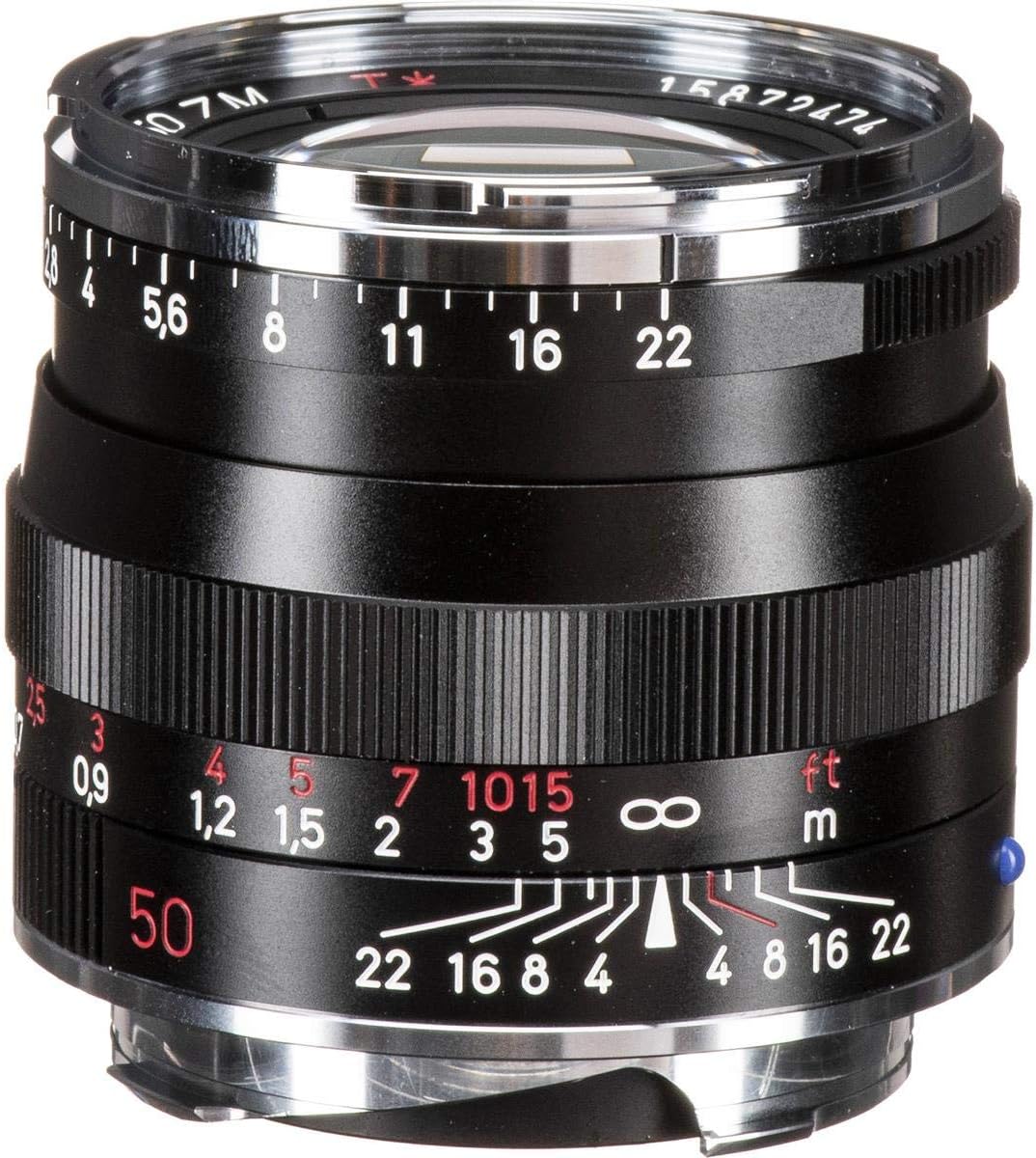 Plannar T ZM 2/50 Standard Camera Lens for Leica M-Mount Rangefinder Cameras F34725