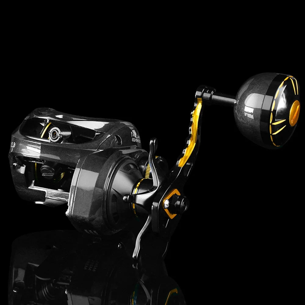 Baitcasting Reel 6+1BB with Carbon Fiber Construction and Magnetic Brake W392260