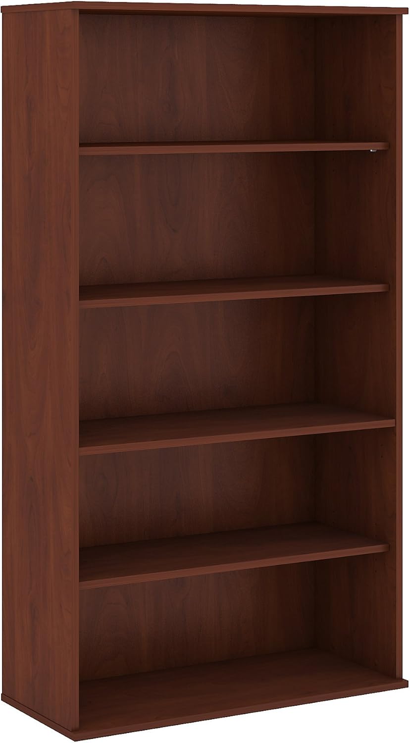 5 Shelf Bookcase in Mocha Cherry F34737