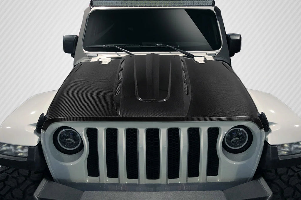 Carbon Creations Energy Hood for Jeep Wrangler JL Gladiator JT N351319