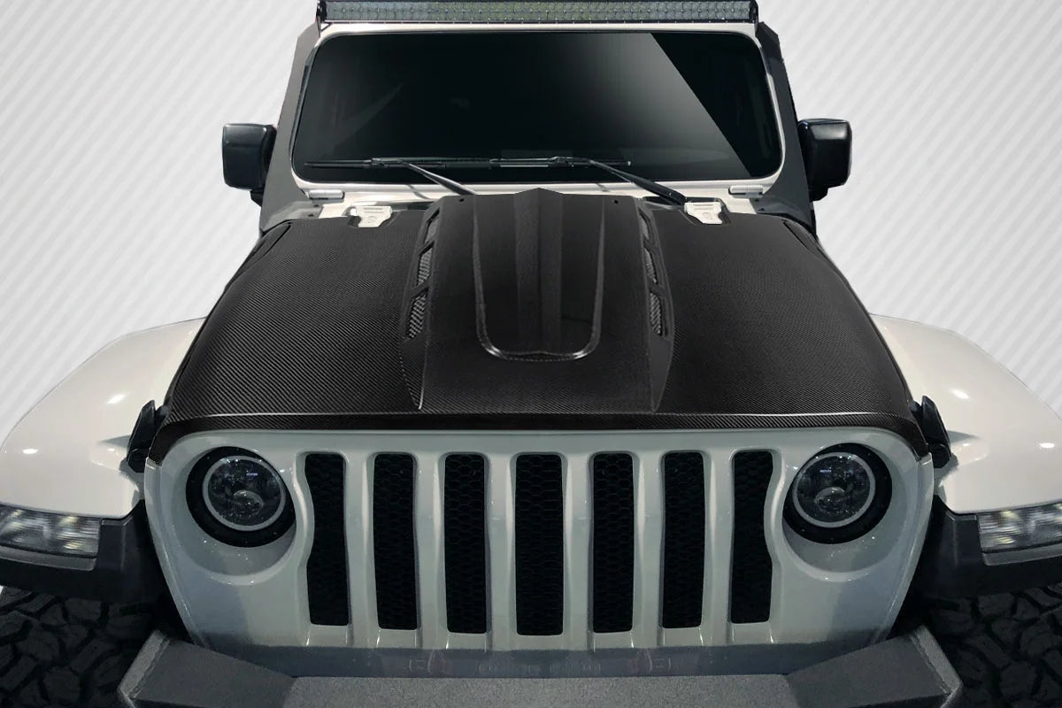Carbon Creations Energy Hood for Jeep Wrangler JL Gladiator JT N351319