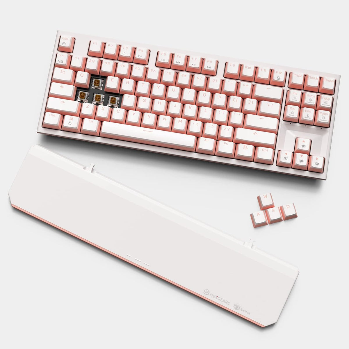 Wireless Mechanical Keyboard with Blue Kailh Box Switches M37834