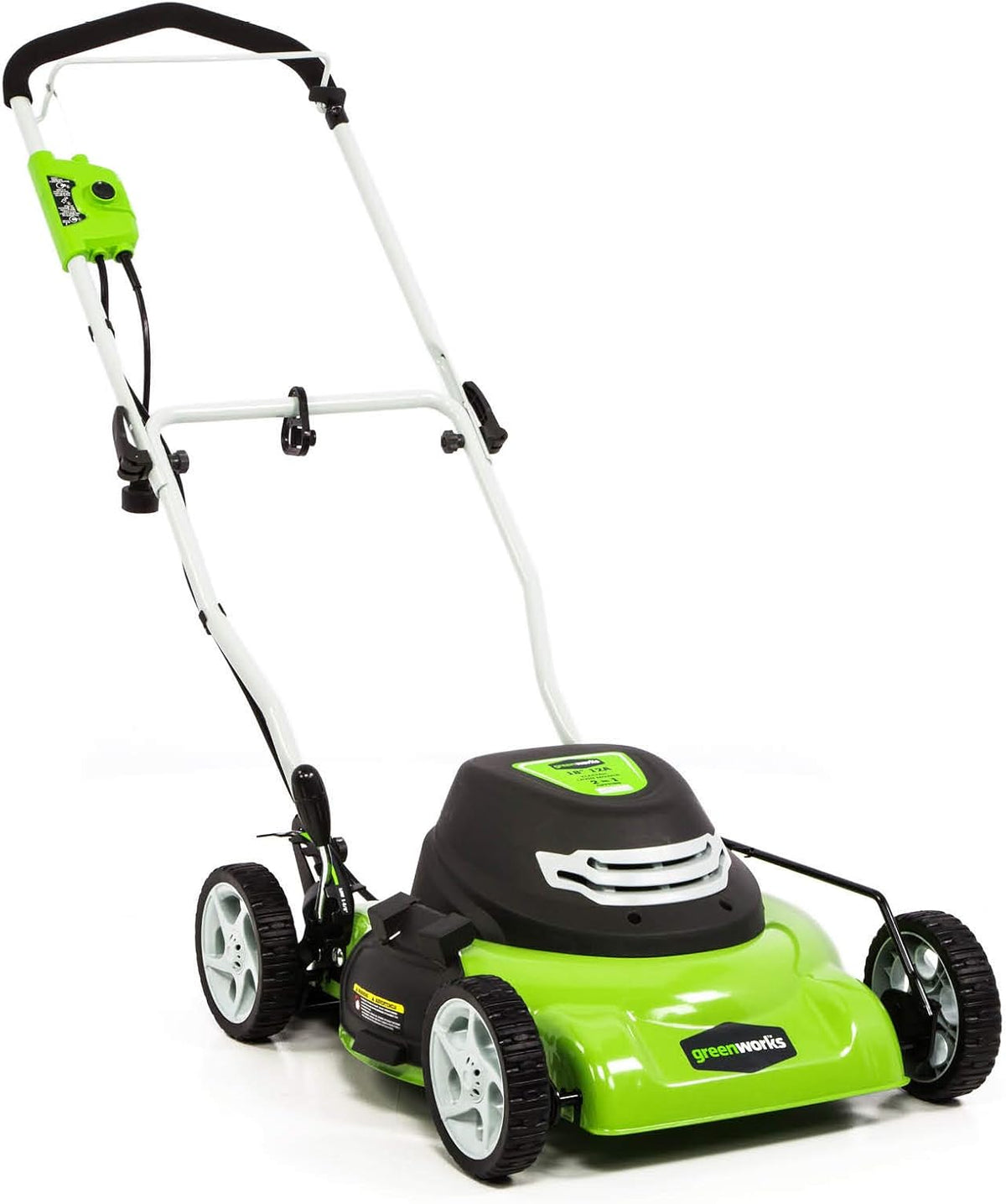 2 x 24V 17" Cordless Lawn Mower with 4.0Ah Batteries and Dual Port Rapid Charger V99167
