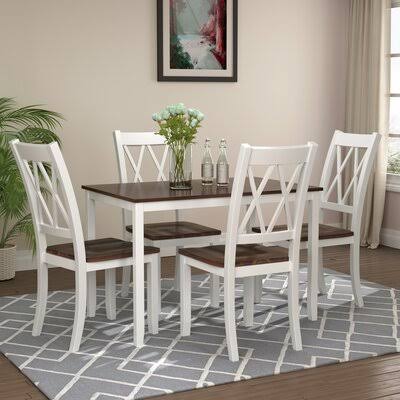 5 Piece Dining Set Table and Chairs D1853