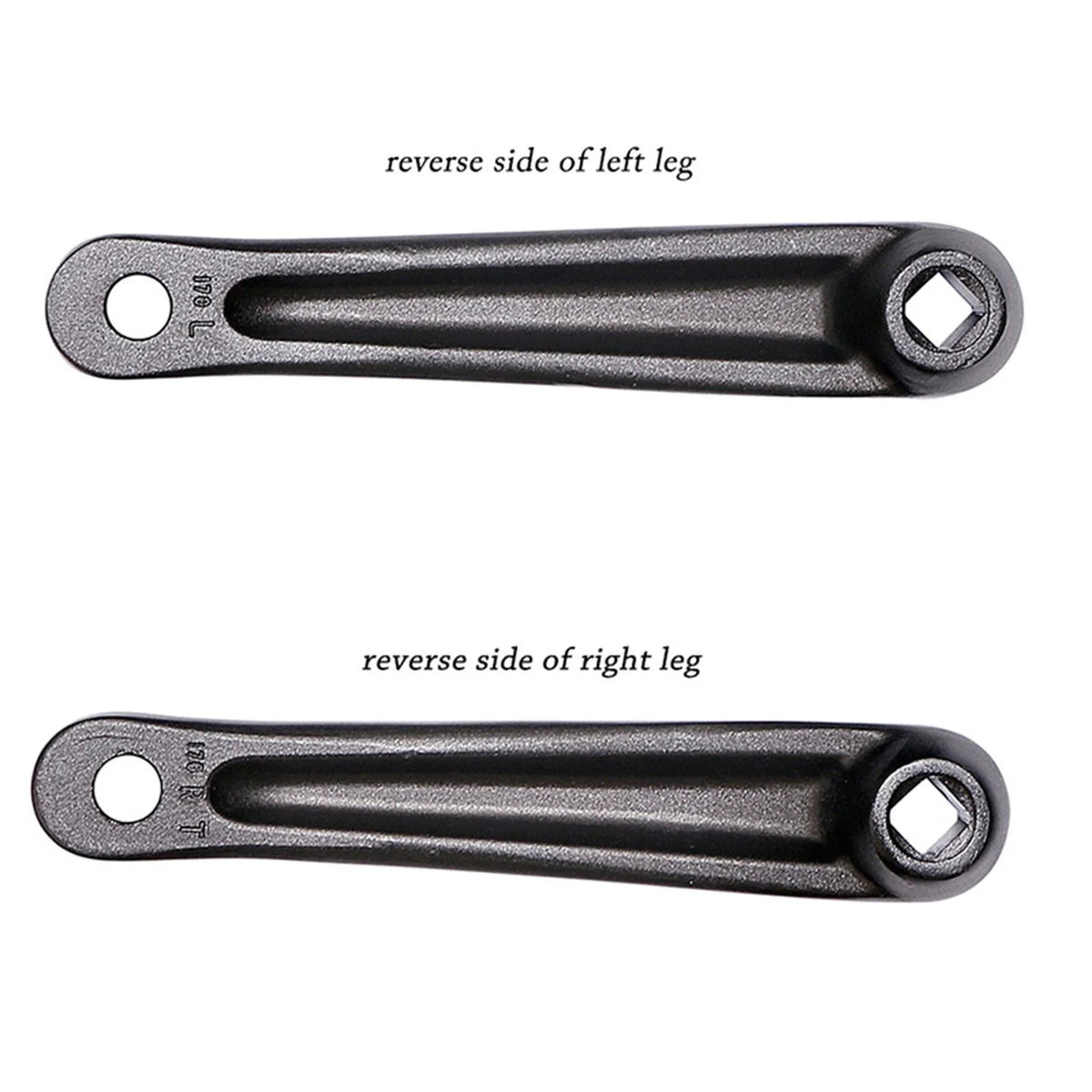 Electric Bike Crank Arm 170mm Left Right Diamond Hole Z95040