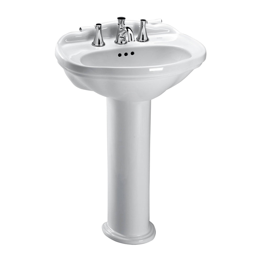 Cotton Pedestal Lavatory Q949