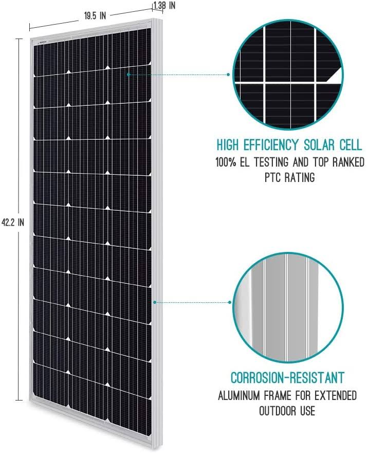 200 Watt 12 Volt Solar Starter Kit with MPPT Charge Controller A751