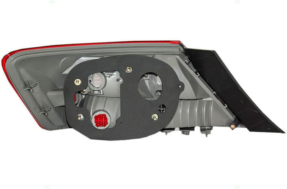 Passenger Side Tail Light for Honda Civic Coupe 2009 2011 Pack of 2 N804